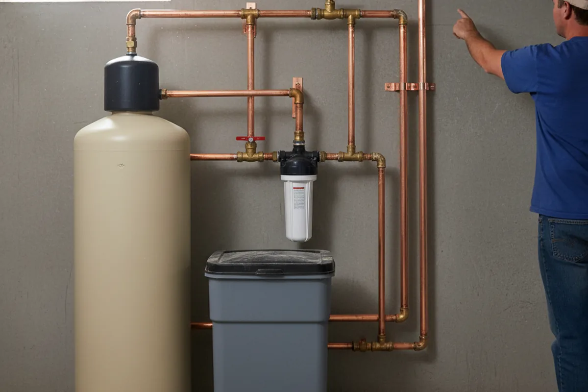 Whole-house water treatment system installed in Coachella